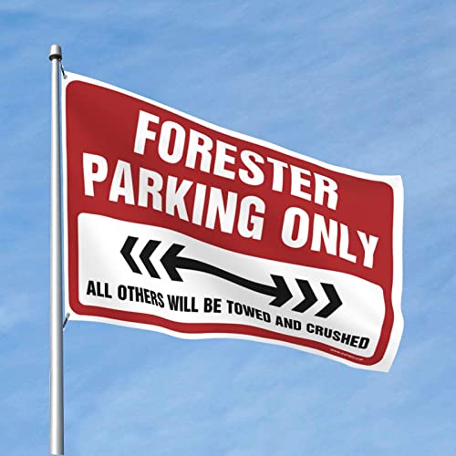 Drapeau de stationnement forestier pour décoration d'intérieur d'hommes