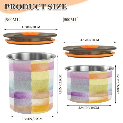 Contenedor hermético para café de acero inoxidable 30 oz miniatura 2