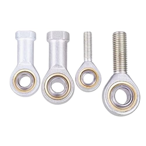 Lyofeon 1 Piece Right Hand SI5 6 8 10 16 20 30 40TK Rod End Joint Bearing Universal Joint Ball Head Fisheye Joint Inside Teeth(SA Right Hand,M16X1.5)