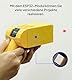 ELEGOO ESP32 Entwicklungsboard USB-C, 2.4GHz Dual Modus WiFi+Bluetooth Dual Core Mikrocontroller für Arduino IDE, Unterstützung AP/STA/AP+STA, CP2102 Chip, 3 Stück
