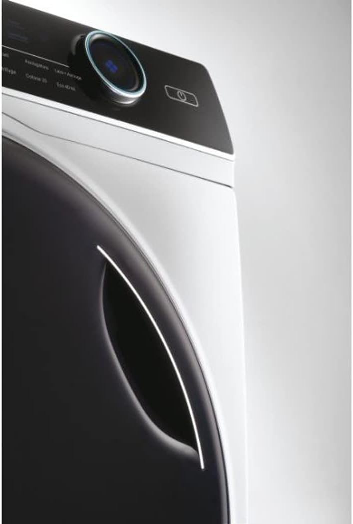 Haier HWD80-B14979 Serie I-Pro 7 Lavasciuga Slim 8+5 Kg, 1400 Giri, Carica Frontale, Opzione vapore I-Refresh, Trattamento Antibatterico, Libera Installazione, 59.5 * 46 * 85, Bianco, Classe A/D [Classe di efficienza energetica A]