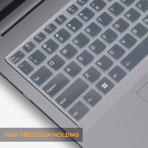 Image of Saco Keyboard Cover for 2025 2024 Lenovo ThinkBook 16 [Gen 6 Gen 7 Gen 8 Gen 9] 16-inch Laptop, ThinkBook 16p [Gen 4 & Gen 5] Keyboard Protector Skin- Clear