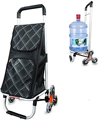 SENWEI Multifunktions-Einkaufstrolley, Küchenaufbewahrung, Mehrzweckwagen, zusammenklappbar, Aluminiumlegierung, Oxford… – Bild 4