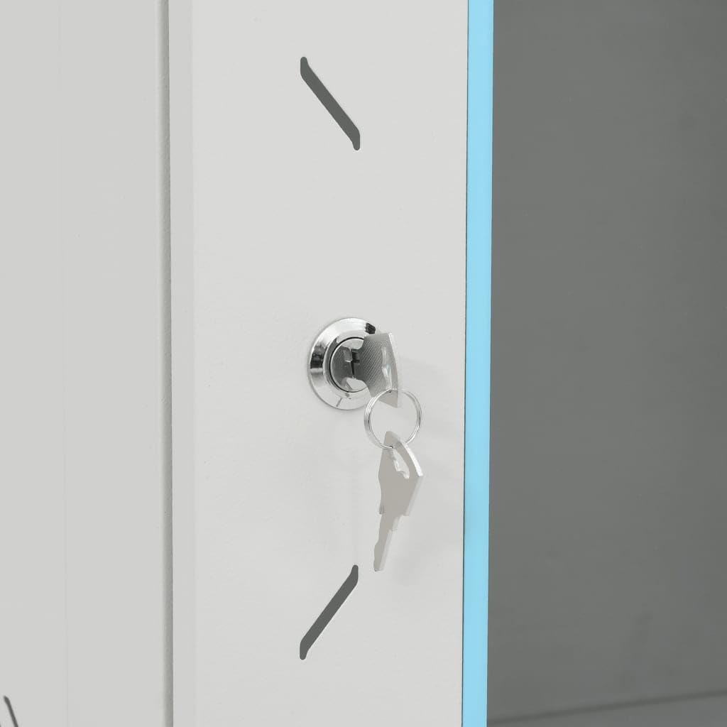 Armadio di rete 18U da 19 pollici, 60 x 60 x 100 cm, alloggiamento da parete, IP20, con porta di sicurezza in vetro