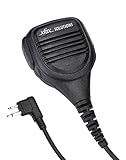 XFox 2Pin Professional Heavy Duty Shoulder Remote PTT Hand Speaker Mic for Motorola CP200 CP200 XLS PR400 EP450 GTX GP300 P1225 CP185 P110 SP50 Xtni DTR Vl50 Radios