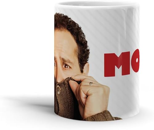 Miniatura 2 de Taza de café de cerámica blanca Monje Cumpleaños Boda Tony Cup Party Shalhoub Tea Holidays 15 11 Oz Home Safe Microondas Lavavajillas