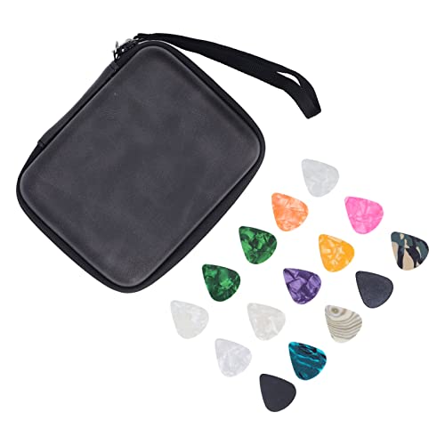 Étui de support de médiator de guitare, pochette de médiator de guitare étanche en mousse intérieure souple portable… - Les Beatles, Paul McCartney, John Lennon, RIngo Starr, George Harrison Étui de support de médiator de guitare, pochette de médiator de guitare étanche en mousse intérieure souple portable…
