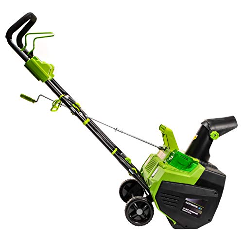 Image of Earthwise SN74022 22-Inch 40V Cordless Snow Thrower with 4.0Ah Battery