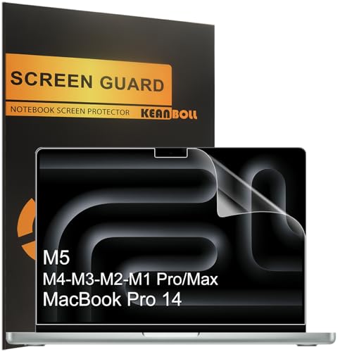 KEANBOLL 3 Pack Designed for MacBook Pro 14 Inch Screen Protector (2026-2021 M5 M4 M3 M2 M1 Pro/Max Chip) Anti Glare and Anti Fingerprint (Matte) Shield