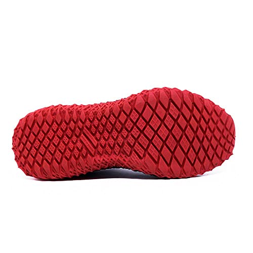 Tênis Para Caminhada Com Amortecedor Feminino Cor:Vermelho;Tamanho:36;Gênero:Feminino