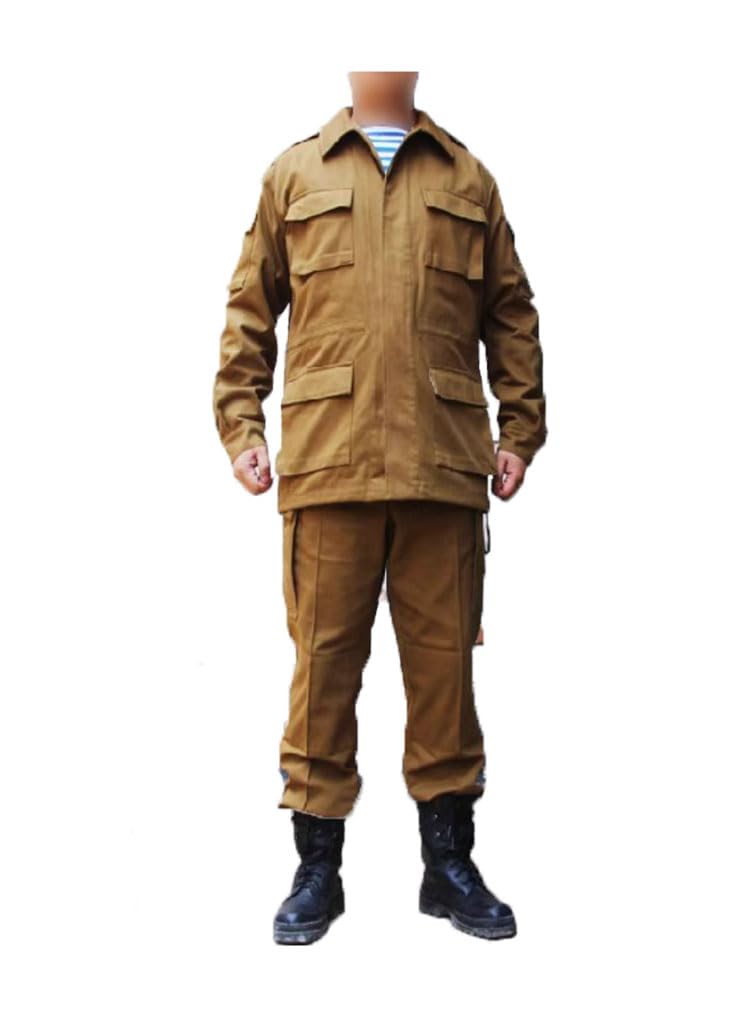 ソ連軍 実物 夏季用 アフガンカ 上下セット 50-2 ソ連軍 夏期用アフガンカ戦闘服上下セット - ミリタリー