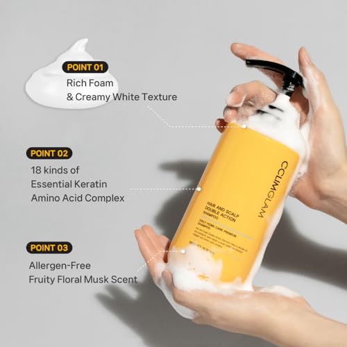 CCLIMGLAM-Hair-and-Scalp-Protein-Shampoo-500ml1690FlOz-Keeping-Your-Hair-and-Scalp-Healthy-Clean-Beauty-Korean-Hair-Care