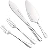 Wedding-Cake-Knife-and-Server-Set-Cake-Cutting-Set-for-Wedding-Cake-Cutter-Set-for-Wedding-Engagement-Gifts-for-Couples-Silver iooiluxry Wedding Cake Knife and Server Set, Cake Cutting Set for Wedding, Cake Cutter Set for Wedding Engagement Gifts for Couples (Silver)