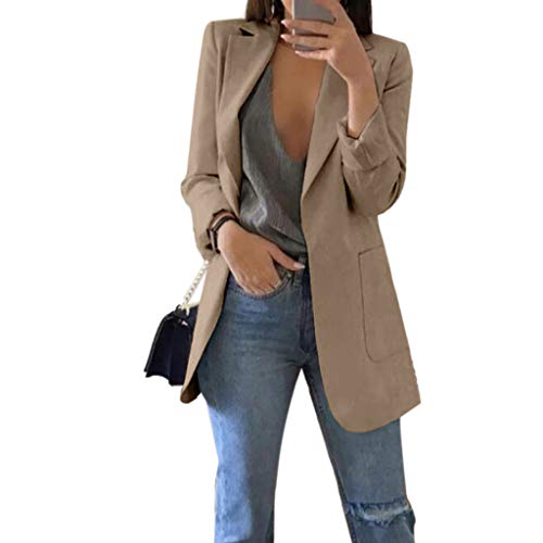 Blazer feminino MEIYIN, 15 cores, plus size, slim, casual, blazer, jaqueta de negócios, casaco longo