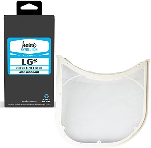 Home Revolution Replacement Lint Filter, Fits LG Dryer 5231EL1003B, DLE2512W, DLE2514W, DLE2515S, DLE2516W and Part 5231EL1003B