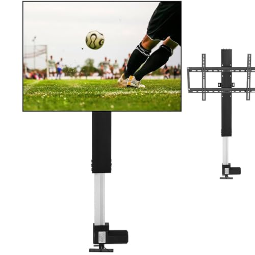 Elevador de TV motorizado, elevador de TV motorizado con control remoto para TV de pantalla grande de 28,32 pulgadas, se puede ocultar en un armario
