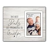 Grandpa Picture Frame, dad picture frame, promoted to grandpa Papa Picture Frame, New Grandpa Gifts, Grandpa Baby Announcement, Grandfather Gifts, Best Dads Get Promoted to Grandpa Photo Frame 4x6