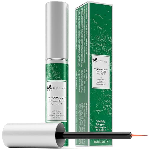 Eyelash Growth Serum - Lash Serum for Thicker-Looking Lashes and Brows - Eyelash Serum to Lengthen, Strengthen and Add Shine to Hair, Nourishing and Moisturizing