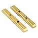 2Pcs Vgoohobby Brass Boulder Bars Rock Rails Counterweight Compatible with Axial SCX24 AXI90081 AXI00001 AXI00002 AXI00004 1/24 RC Crawler Car