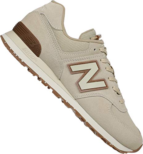 Image of New Balance Men's 574 V2 Premium Sneaker, Bone /Turtledove, 7.5 M