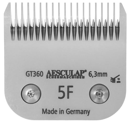Tête de rasage 5F Kerbl GT360 Aesculap 6,3 mm pour le toilettage des chiens