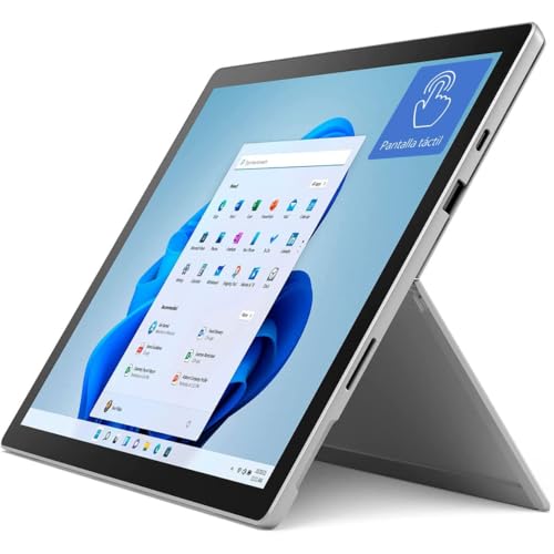 Microsoft Surface Pro 7+ Tablet 12.3 Inch PixelSense Touchscreen Display, Intel Core i5-1135G7 CPU, 16GB RAM 256GB SSD Business PC, Bluetooth, WiFi, Windows 11 (Renewed)
