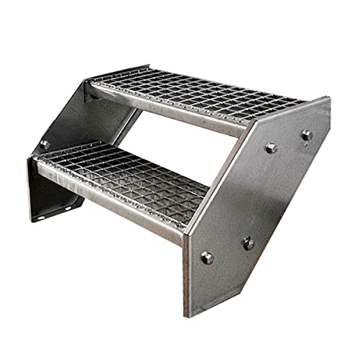 Caillebotis acier de qualité supérieure pour escalier de terrasse