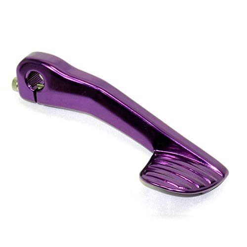 UVE MOTO - Pedal Palanca de Arranque Aluminio Yamaha Aerox, Neo´s Lila Cover