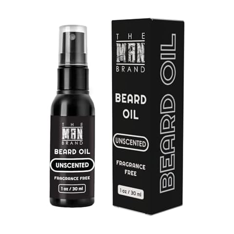 The Man Brand Unscented Beard Oil Cover