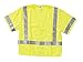 Flame Resist High Visibility Vest, Class 3, L, Lime