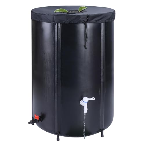 65-Gallon Collapsible Rain Barrel with Spigot