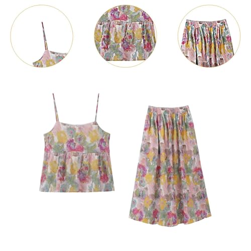 Elegant Women's Skirt and Top Set for Special Occasions3