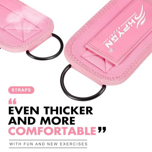 Amazon.co.jp: HPYGN 調節可能なパッド入りアンクルストラップ、キック