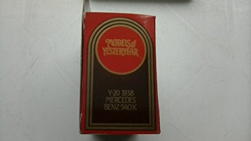 MATCHBOX Y20 Models of Yesteryear: 1:45; 1938 Mercedes Benz 540K- rot – Bild 8