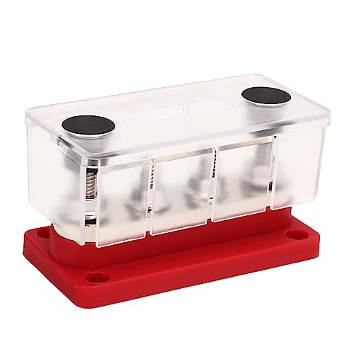 Stromverteilerblock 48V 300A - 6-fach M8 Schraubklemmen Für Auto Boot Wohnmobil