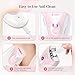 Epilator, Epilators Hair Removal for Women - 2-Speed Epilator with 36 Tweezers & Massage Pad, Rechargeable LED Hair Removal Device for Face/Bikini/Arms/Legs/