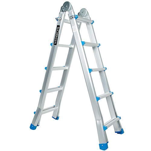 Teleskopleiter 530cm Leiter Anlegeleiter Klappleiter Multifunktionsleiter Größenauswah L5 Cover