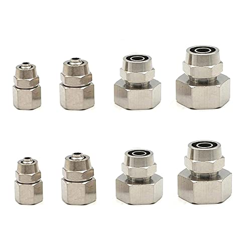ezqnirk 1PCS PCF Pneumatic Parts Female Thread Air Hose Quick Joint Connector,3/8