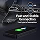 MSXTTLY Wireless Android Auto & Carplay Wireless Adapter, 2 IN 1 Stick Konvertieren Wired Android Auto/Car Play in kabellos für Autos mit AA & Carplay, USB C/A, Mini & stabil SMT-AC01