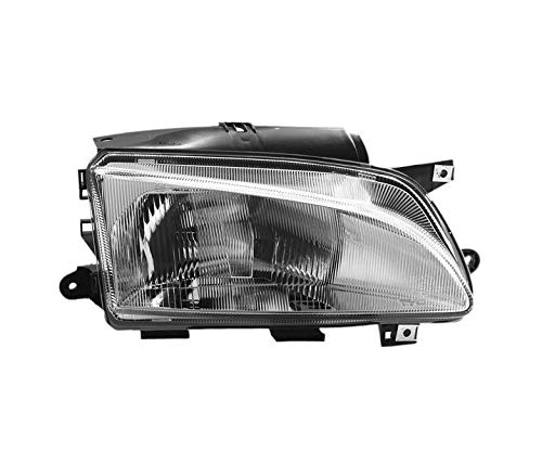 Phare avant passager VP763P chrome fumé pour Peugeot Partner 1996-2002 LHD