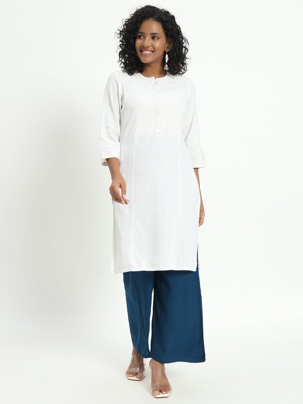 Image of Soft Colors Relaxed Fit Pocket Palazzo