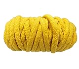 Super Chunky Yarn Faux Fur Hand-Knitted Yarn Big Coarse Jumbo Braid Tube Cotton Yarn for Weave Throw