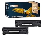  QUALITONER - x2 Toners - EP728 3500B002 (CE278) Noir - Compatible pour Canon Fax L 150 Canon Fax L 170 Canon i-SENSYS Fax L 150 Canon i-SENSYS Fax L 170 Canon i-SENSYS Fax L 170 Series Canon i-SENSYS