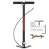 GX PUMP C3 PCP Hand Pump with Filter, 30Mpa/4500Psi PCP Air Rifle Filling Stirrup Pump,Stainless Steel Body for Paintball,Scuba Diving (C3) (C3)