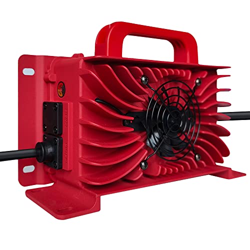 Aunstarwei 48V 15A Battery Charger For Yamaha Golf Cart G19 G22, With 2 Pin Plug, Ip67 Waterproof #TOP5