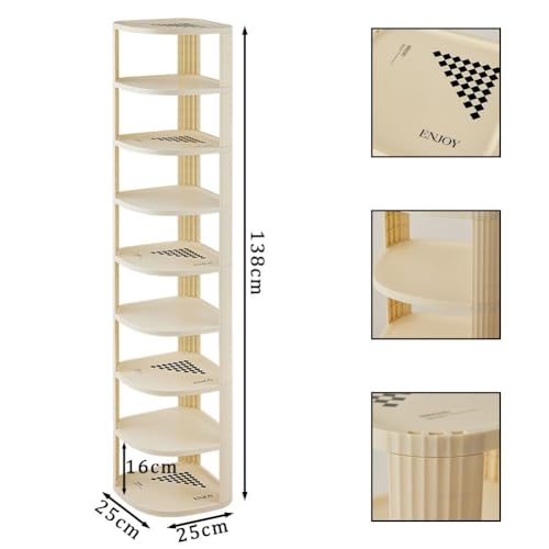 Étagère à chaussures pour espaces étroits et meuble de rangement vertical - 4