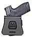 Tactical Scorpion Gear Polymer OWB Fast Draw Holster: fits S&W M&P Shield 40 & 9mm