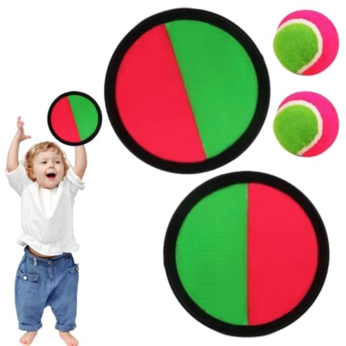 Kit de bolas para lanzar y atrapar de playa juego pegajoso infantil