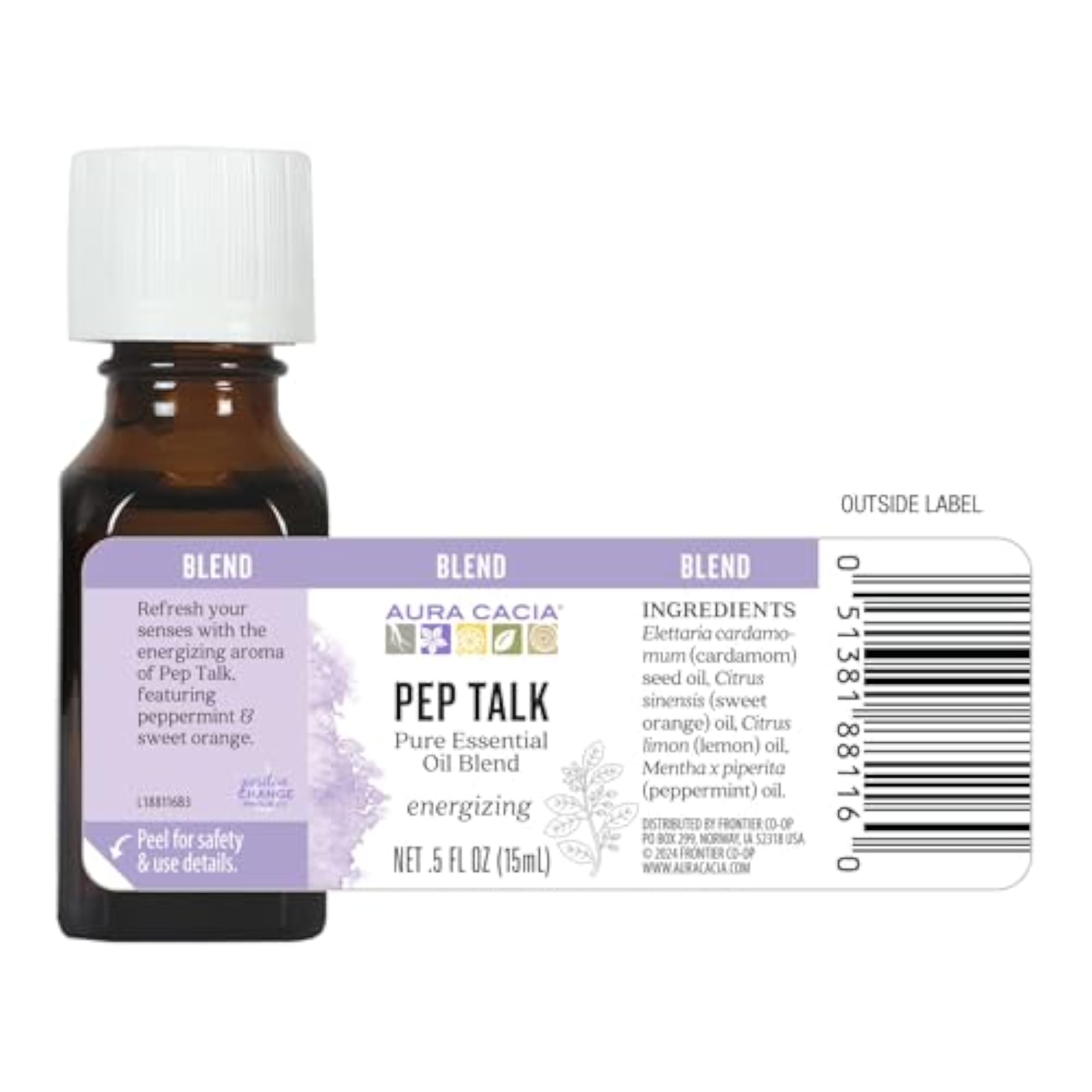 Essential Solutions Oil, Pep Talk 0.5 Oz