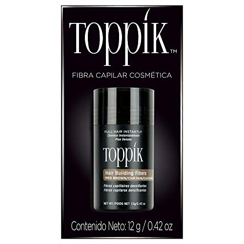 Toppik Hair Building Fibers, Medium Brown, 0.42 oz